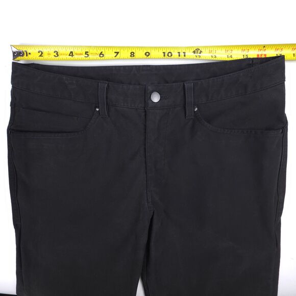 LULULEMON ABC Pant Classic *Utilitech 32" Black Minimal Casual Essential Basics - Picture 3 of 7